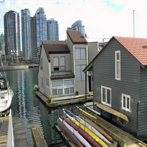 Hausboote in Vancouver